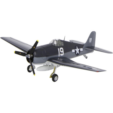 MINIATURA AVIÃO GRUMMAN F6F HELLCAT VF-6 USS INTREPID 1944 1/72 EASY MODEL ESY DN-37298